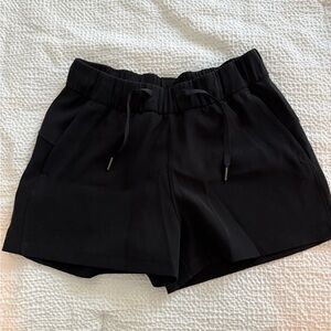 Lululemon Black Drawstring Shorts